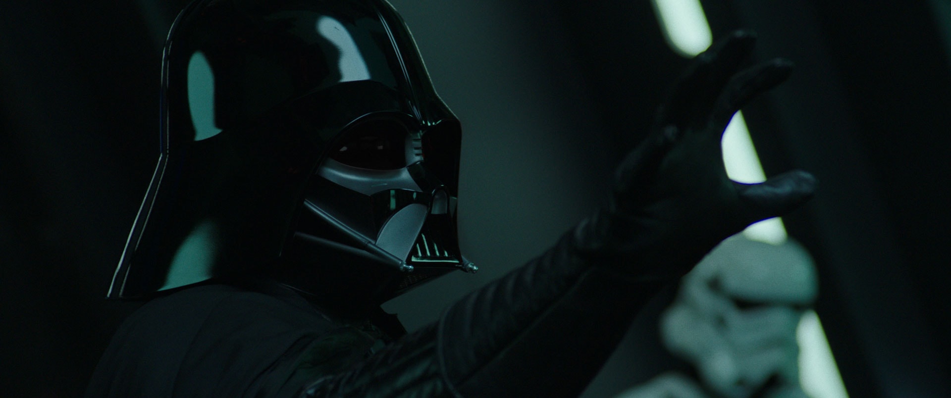 Darth Vader (Dmitrious Bistrevsky, Dorian Gregory) Force-choking Third Sister in Obi-Wan Kenobi Part IV - Lucasfilm Ltd.