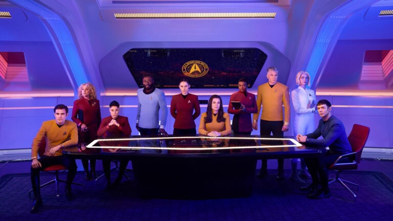 The Enterprise crew in Star Trek: Strange New Worlds Season Two - Kharen Hill/Paramount+
