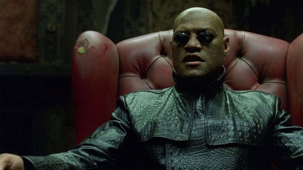 Morpheus (Laurence Fishburne) in The Matrix - Warner Bros.