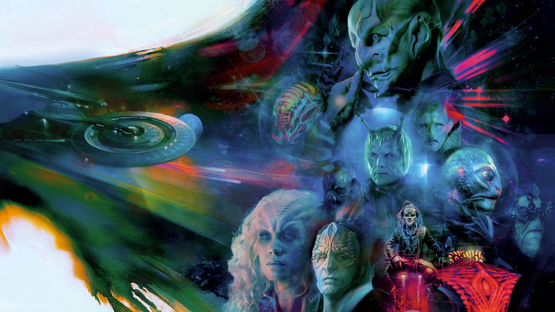 Star Trek: The Art of Glenn Hetrick’s Alchemy Studios cover art - TM & © 2024 CBS Studios Inc. ARR.