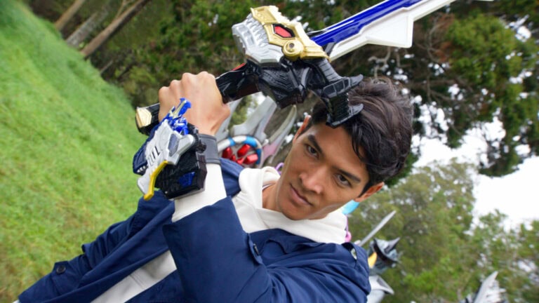 Evil Ollie Akana (Kai Moya) in Power Rangers Cosmic Fury - Netflix © 2023